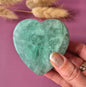 Edelsteen Groene Fluoriet Hart – Helderheid & Energie Balans