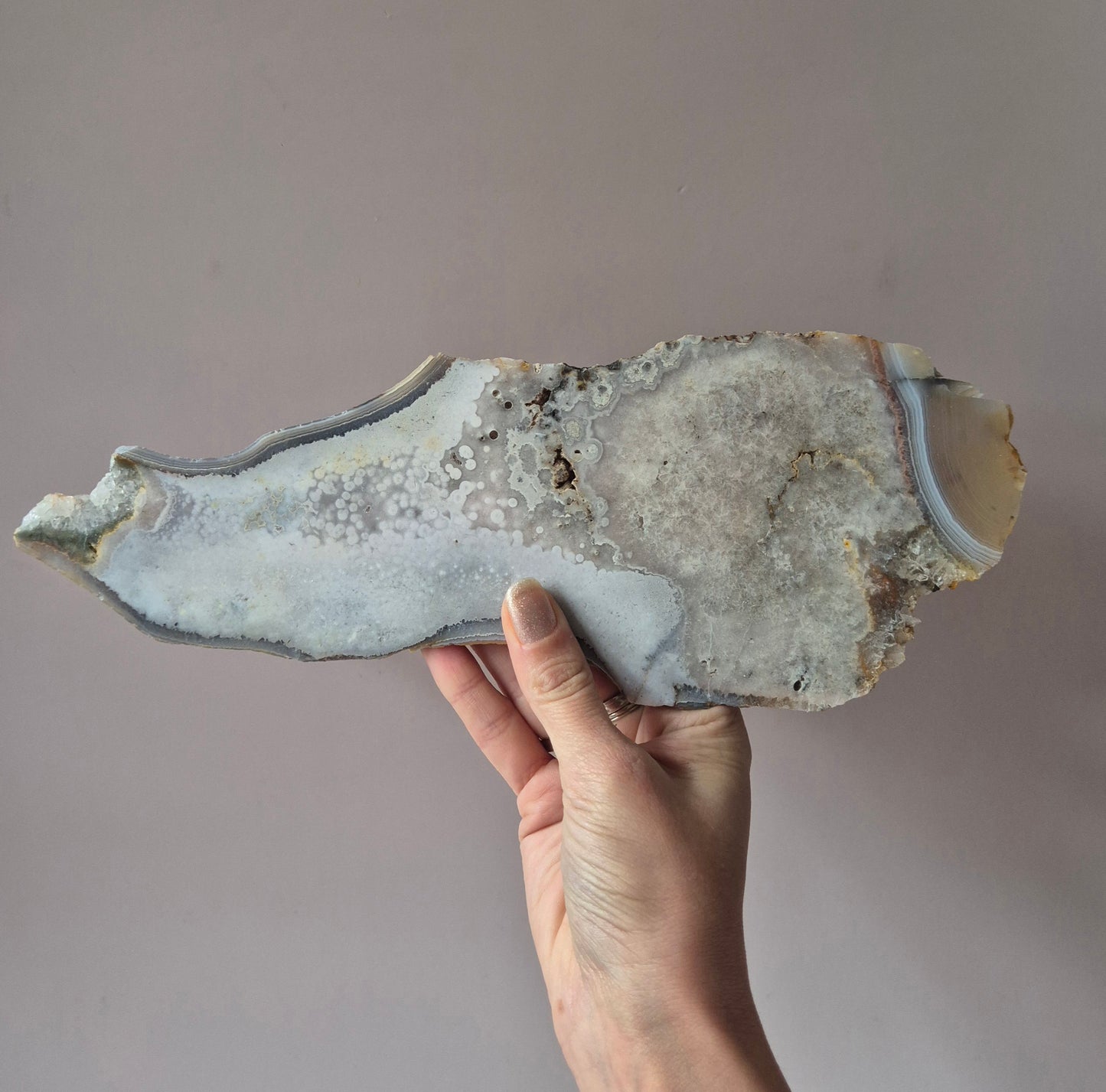 Druzy Pink Amethyst Freeforms &amp; Flames – Magische, sanfte Energie