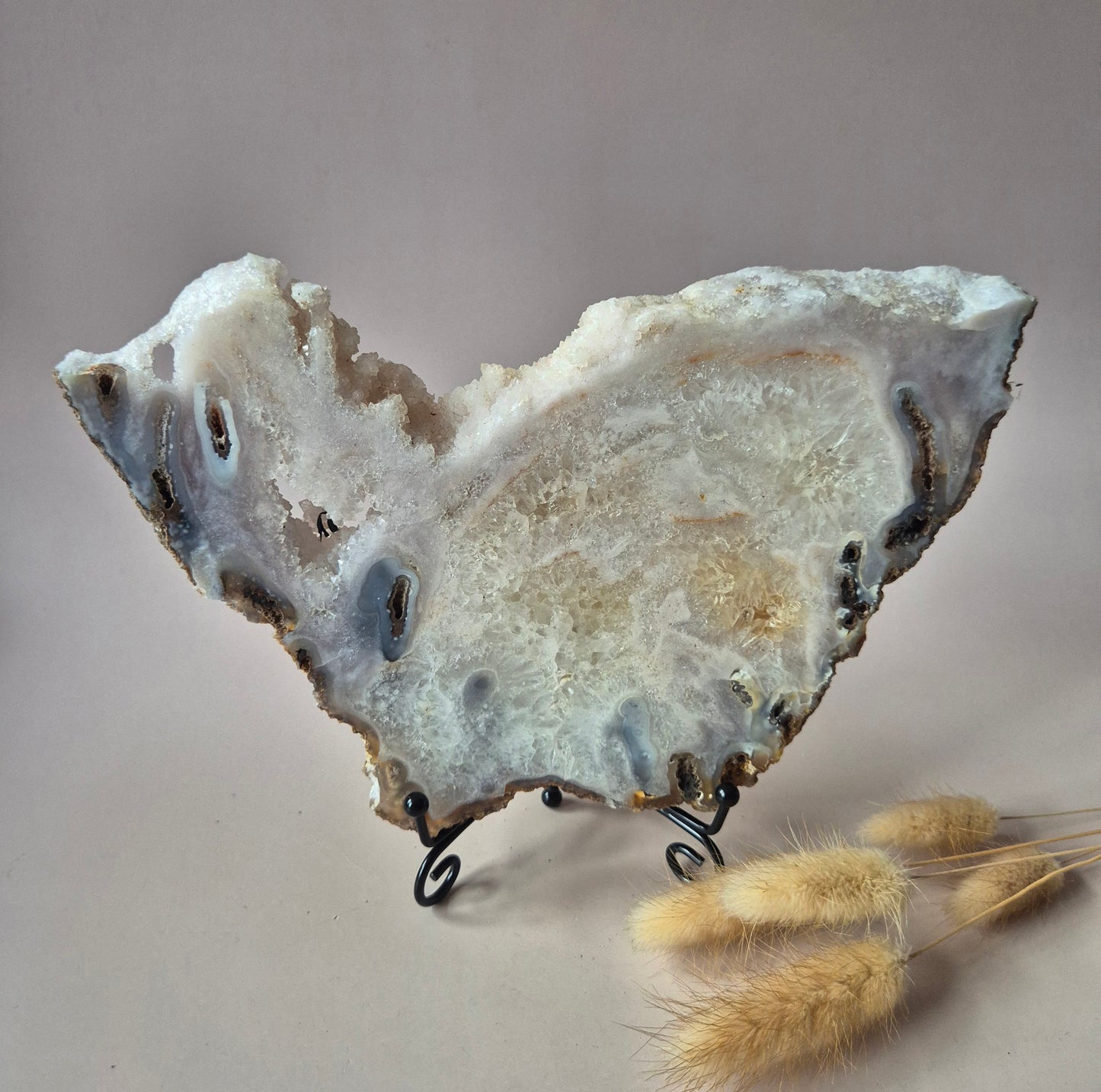 Druzy Pink Amethyst Freeforms &amp; Flames – Magische, sanfte Energie