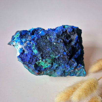 XL Druzy Seltener Azurit-Malachit Roh Wunderschöner Edelstein Nr. 10 360 Gramm – Funkelnde Naturkraft