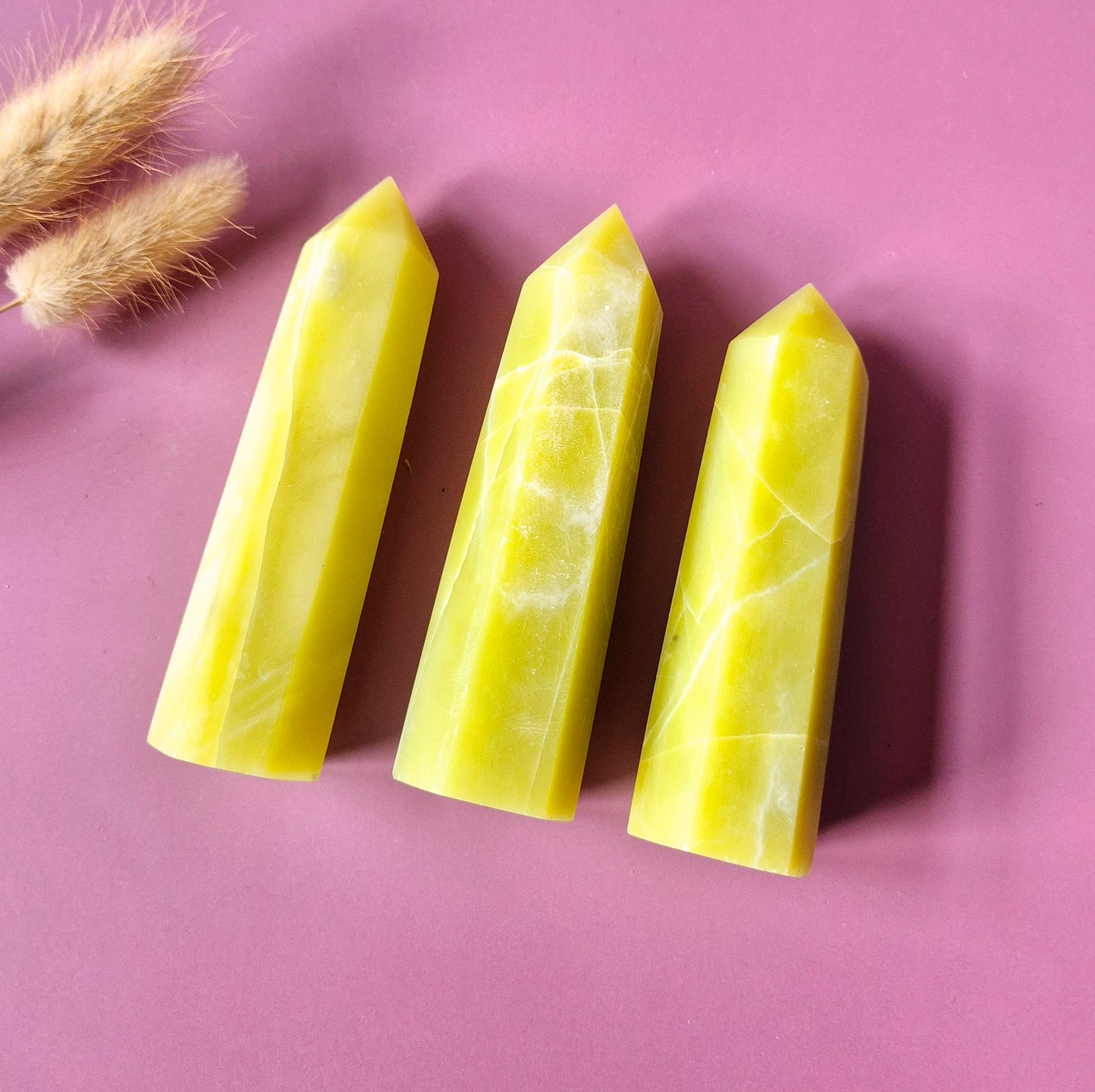 Edelsteen Serpentine Toren (10–12 cm)