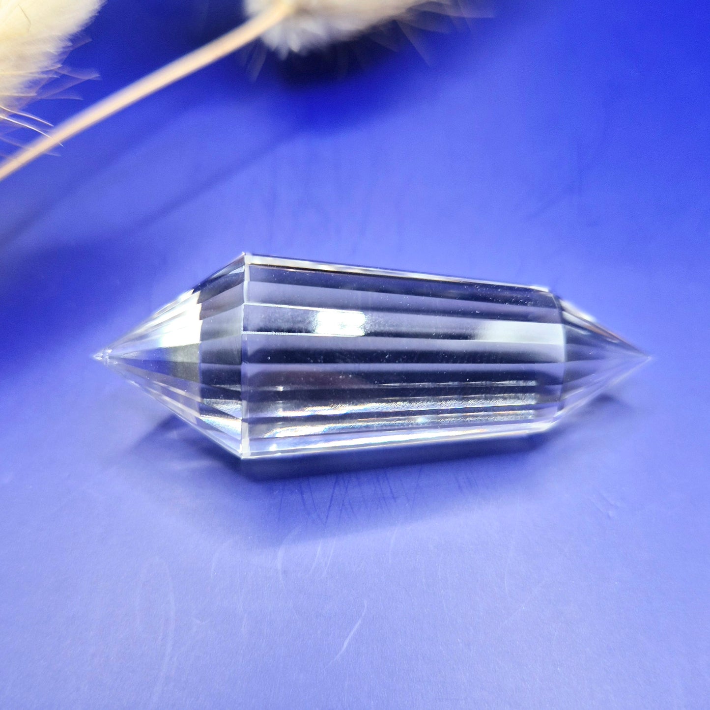 Premium Edelsteen AA+ Kwaliteit Bergkristal Vogel Crystal (24 Facetten) - 5cm