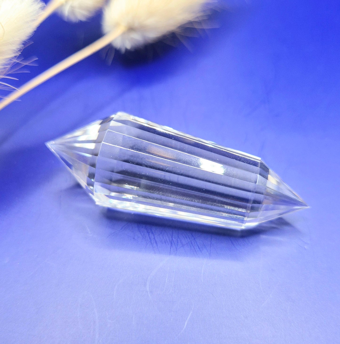 Premium Edelsteen AA+ Kwaliteit Bergkristal Vogel Crystal (24 Facetten) - 5cm