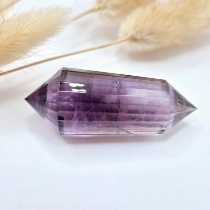 Edelsteen Hoge Kwaliteit Amethist Vogel Crystal (24 Facetten) - 5cm