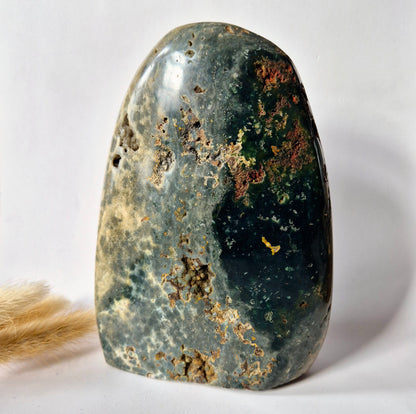 Edelsteen Spiritueel Statement piece Ocean Jasper Freeform – 1076 gram