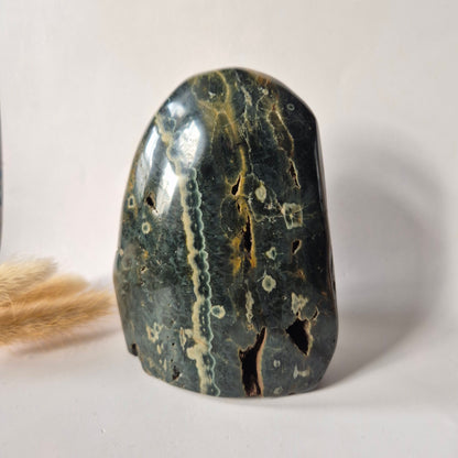 Edelsteen Spiritueel Statement piece Ocean Jasper Freeform – 819 gram