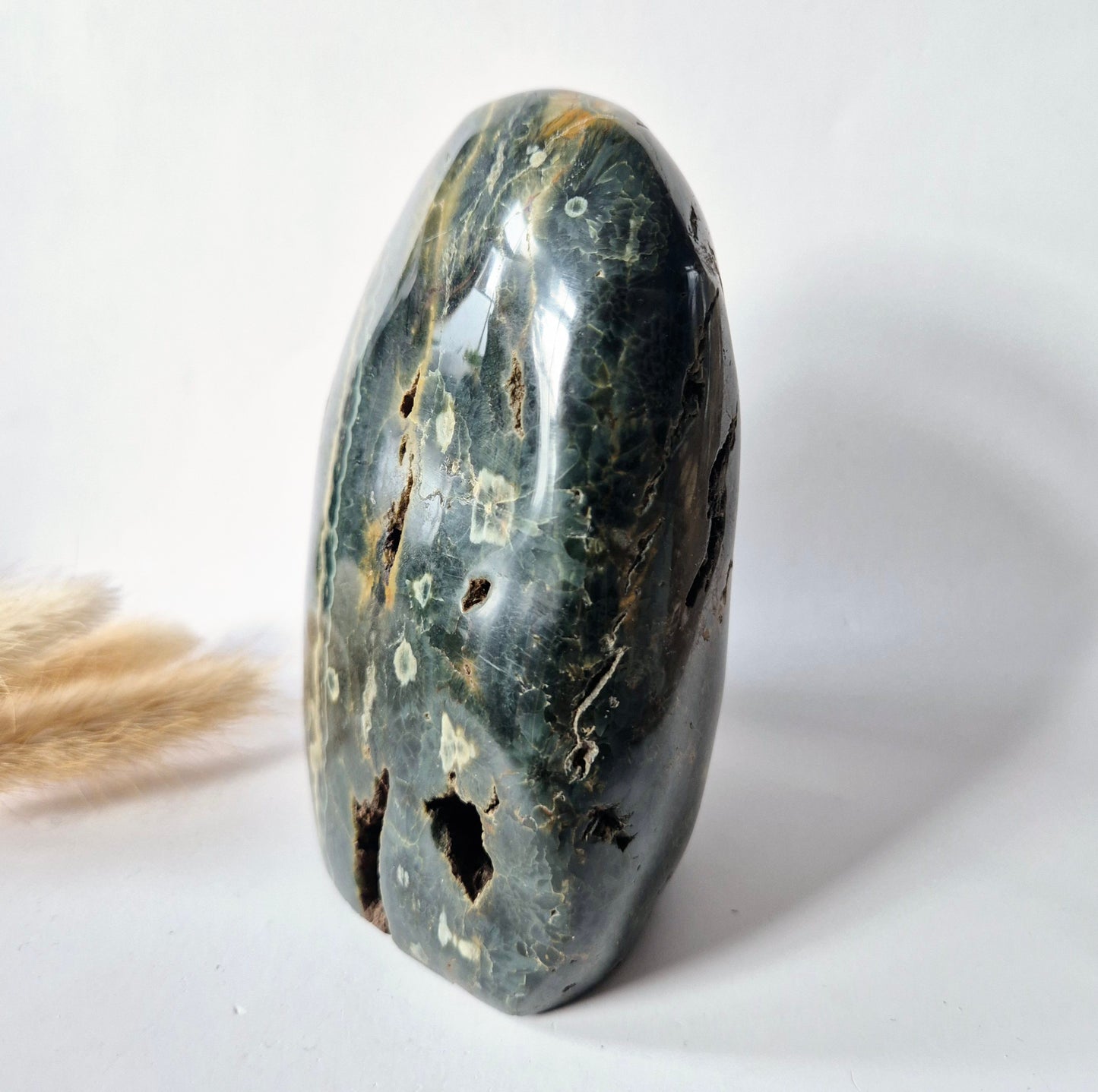 Edelsteen Spiritueel Statement piece Ocean Jasper Freeform – 819 gram