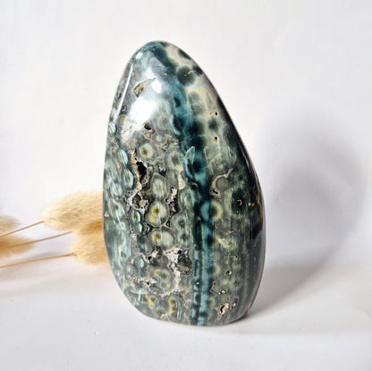 Edelsteen Spiritueel Statement piece Ocean Jasper Freeform – 474 gram