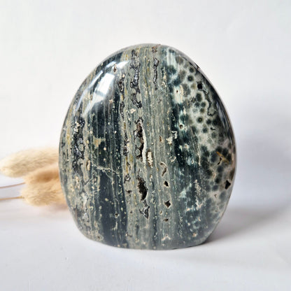 Edelsteen Spiritueel Statement piece Ocean Jasper Freeform – 853 gram