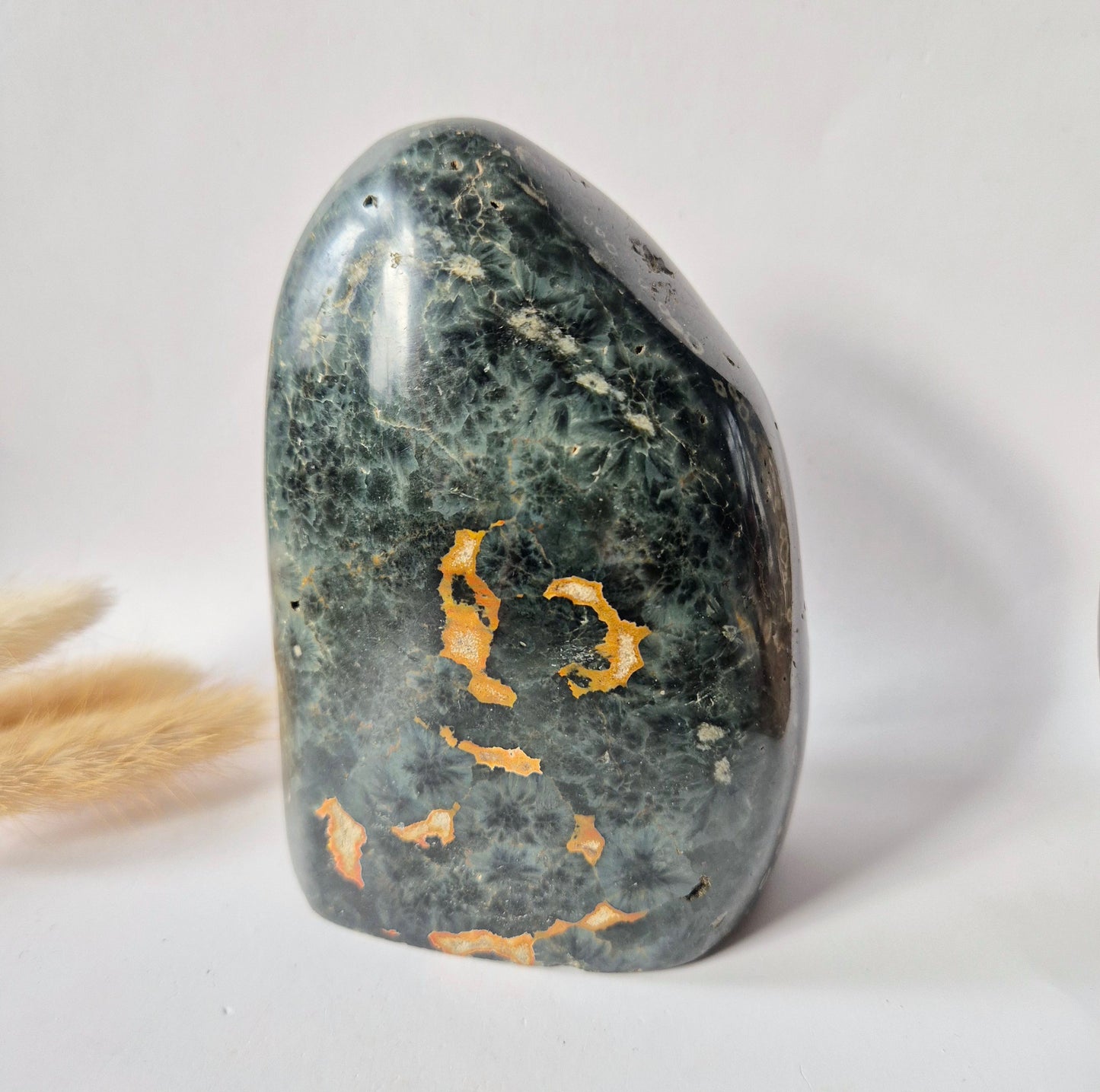 Edelsteen Spiritueel Statement piece Ocean Jasper Freeform – 900 gram