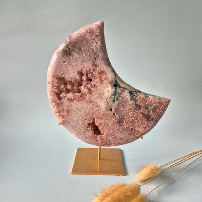Druzy Pink Amethyst Freeforms &amp; Flames – Magische, sanfte Energie