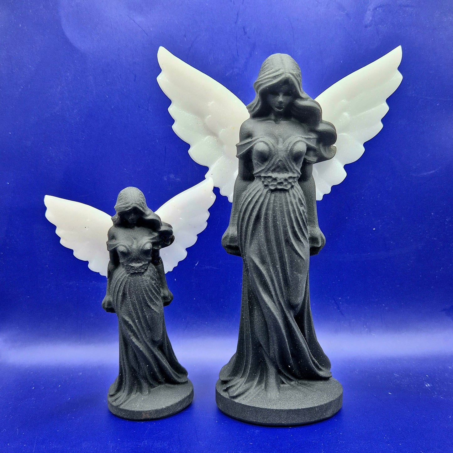 Shungite & Witte Jade Engel – beschermend edelsteen beeld