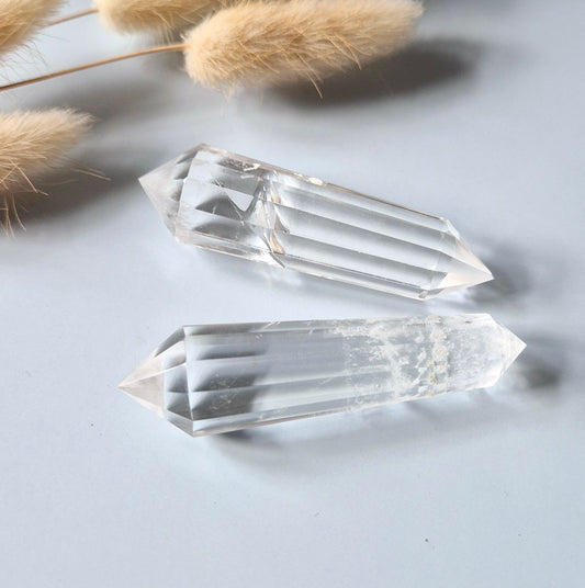 Premium Edelsteen AA+ Kwaliteit Bergkristal Vogel Crystal (12 Facetten) - 6-7cm