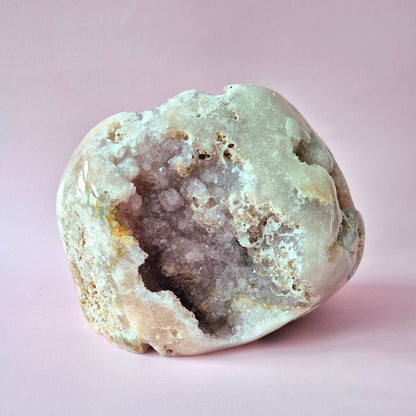 Druzy Pink Amethyst Freeforms &amp; Flames – Magische, sanfte Energie