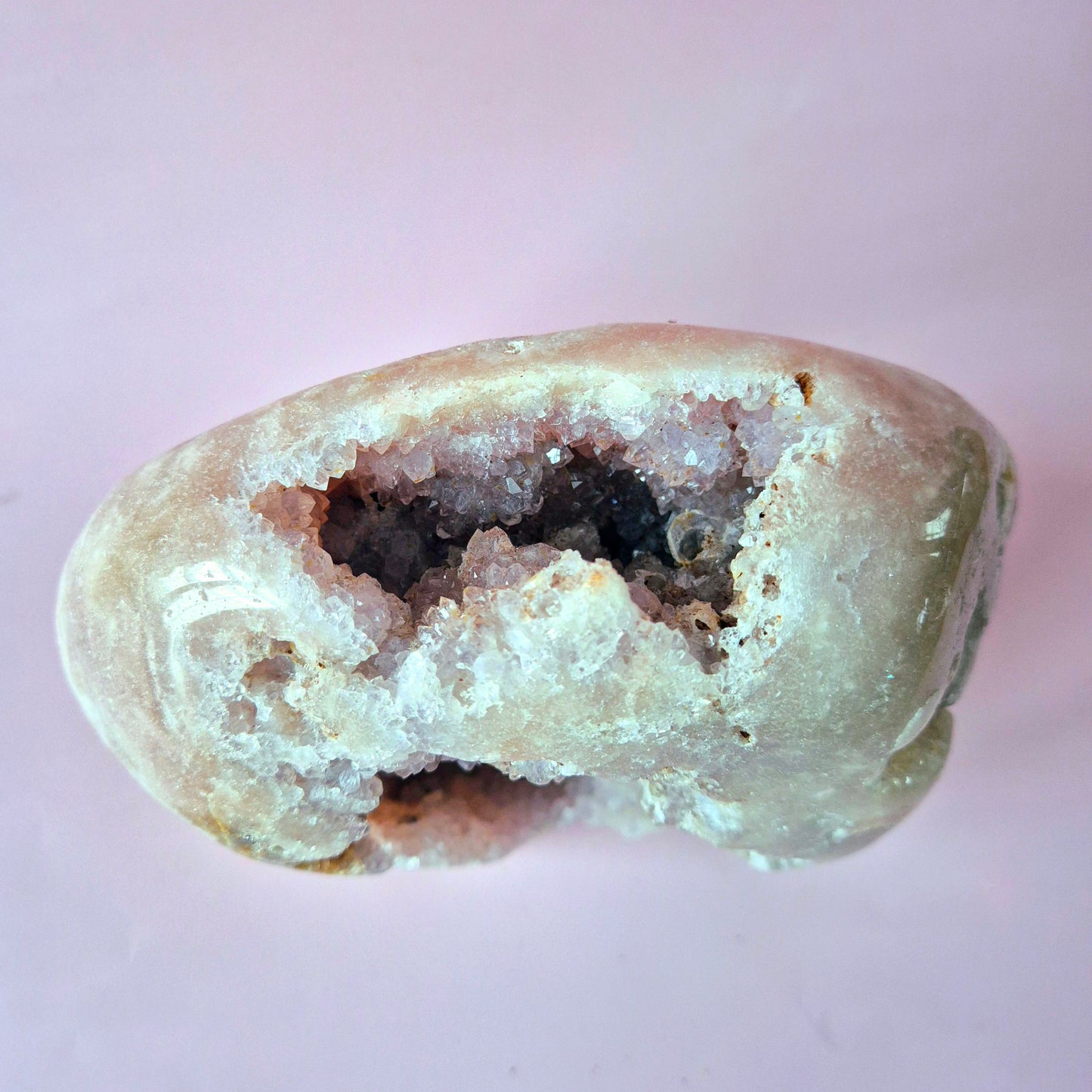 Druzy Pink Amethyst Freeforms &amp; Flames – Magische, sanfte Energie