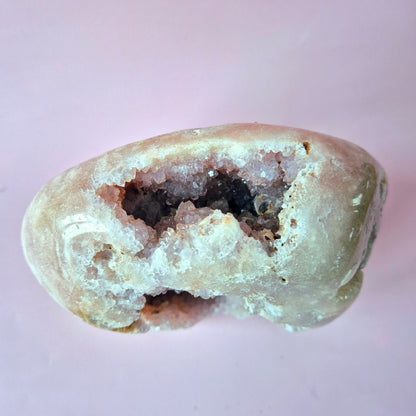 Druzy Pink Amethyst Freeforms &amp; Flames – Magische, sanfte Energie