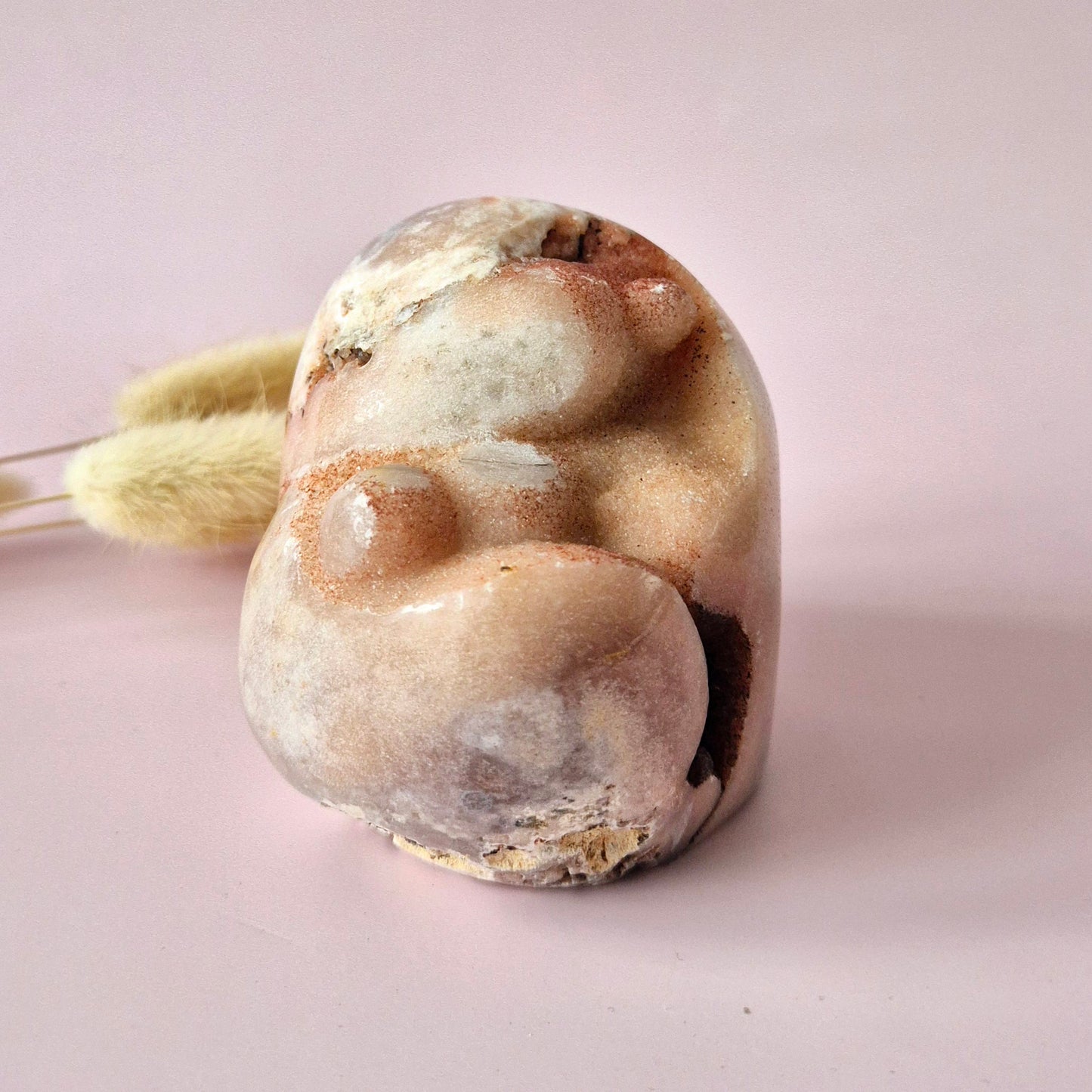 Druzy Pink Amethyst Freeforms &amp; Flames – Magische, sanfte Energie