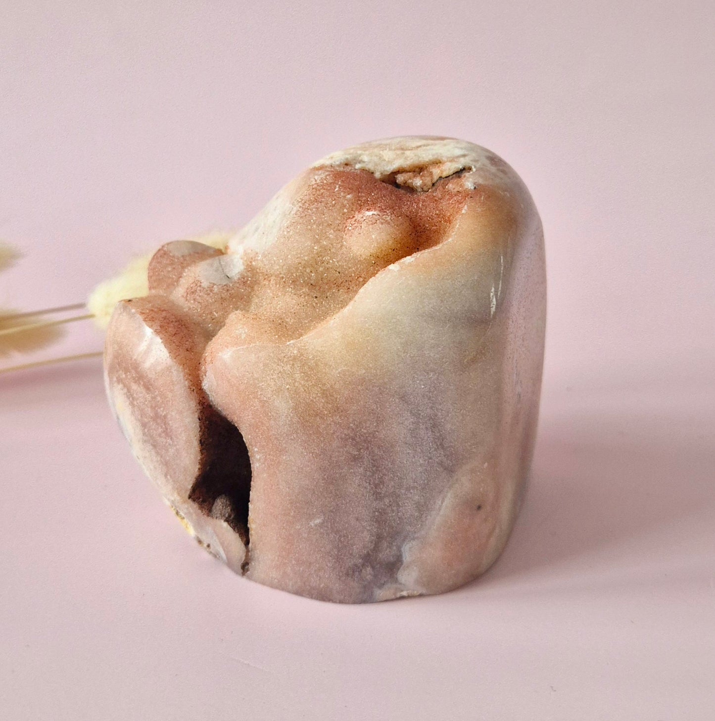 Druzy Pink Amethyst Freeforms &amp; Flames – Magische, sanfte Energie