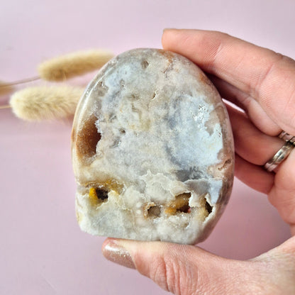Druzy Pink Amethyst Freeforms &amp; Flames – Magische, sanfte Energie