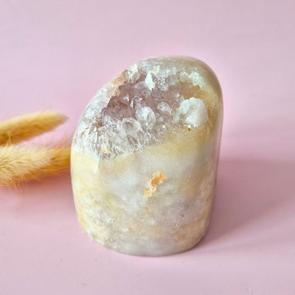 Druzy Pink Amethyst Freeforms &amp; Flames – Magische, sanfte Energie