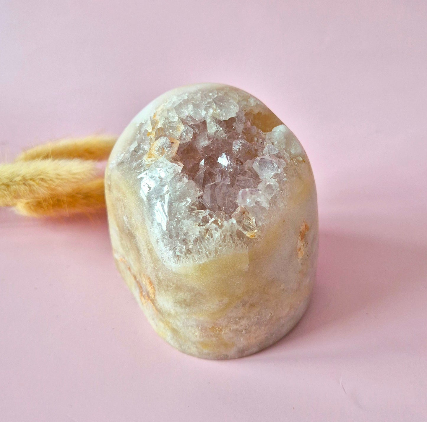 Druzy Pink Amethyst Freeforms &amp; Flames – Magische, sanfte Energie
