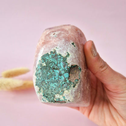 Druzy Pink Amethyst Freeforms &amp; Flames – Magische, sanfte Energie