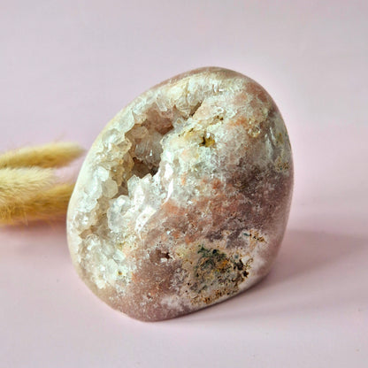 Druzy Pink Amethyst Freeforms &amp; Flames – Magische, sanfte Energie