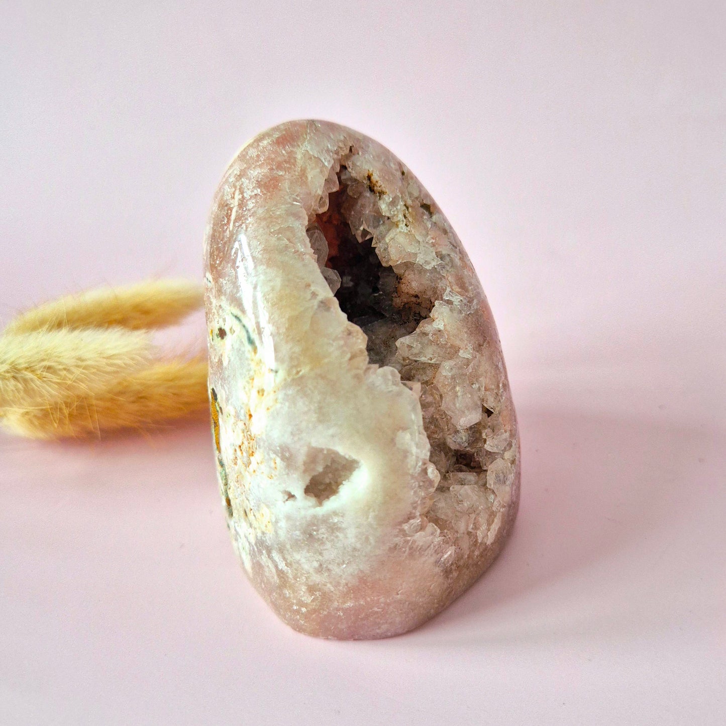Druzy Pink Amethyst Freeforms &amp; Flames – Magische, sanfte Energie