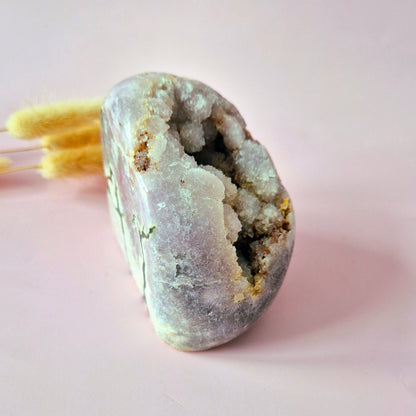 Druzy Pink Amethyst Freeforms &amp; Flames – Magische, sanfte Energie