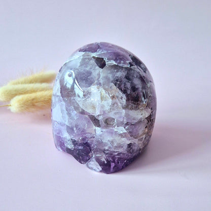 Gemstone Blue Moonstone Flame 7-9cm With Beautiful Flash