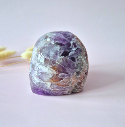 Gemstone Blue Moonstone Flame 7-9cm With Beautiful Flash
