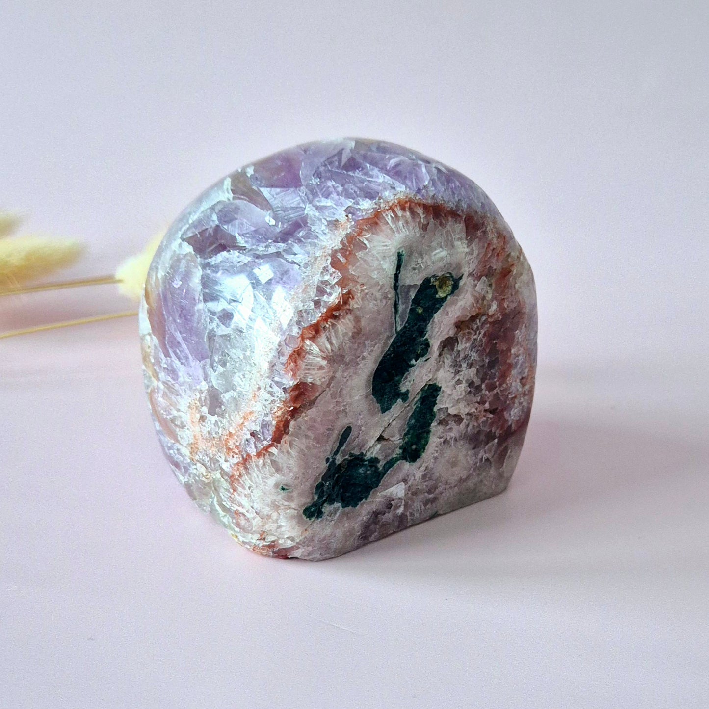 Gemstone Blue Moonstone Flame 7-9cm With Beautiful Flash