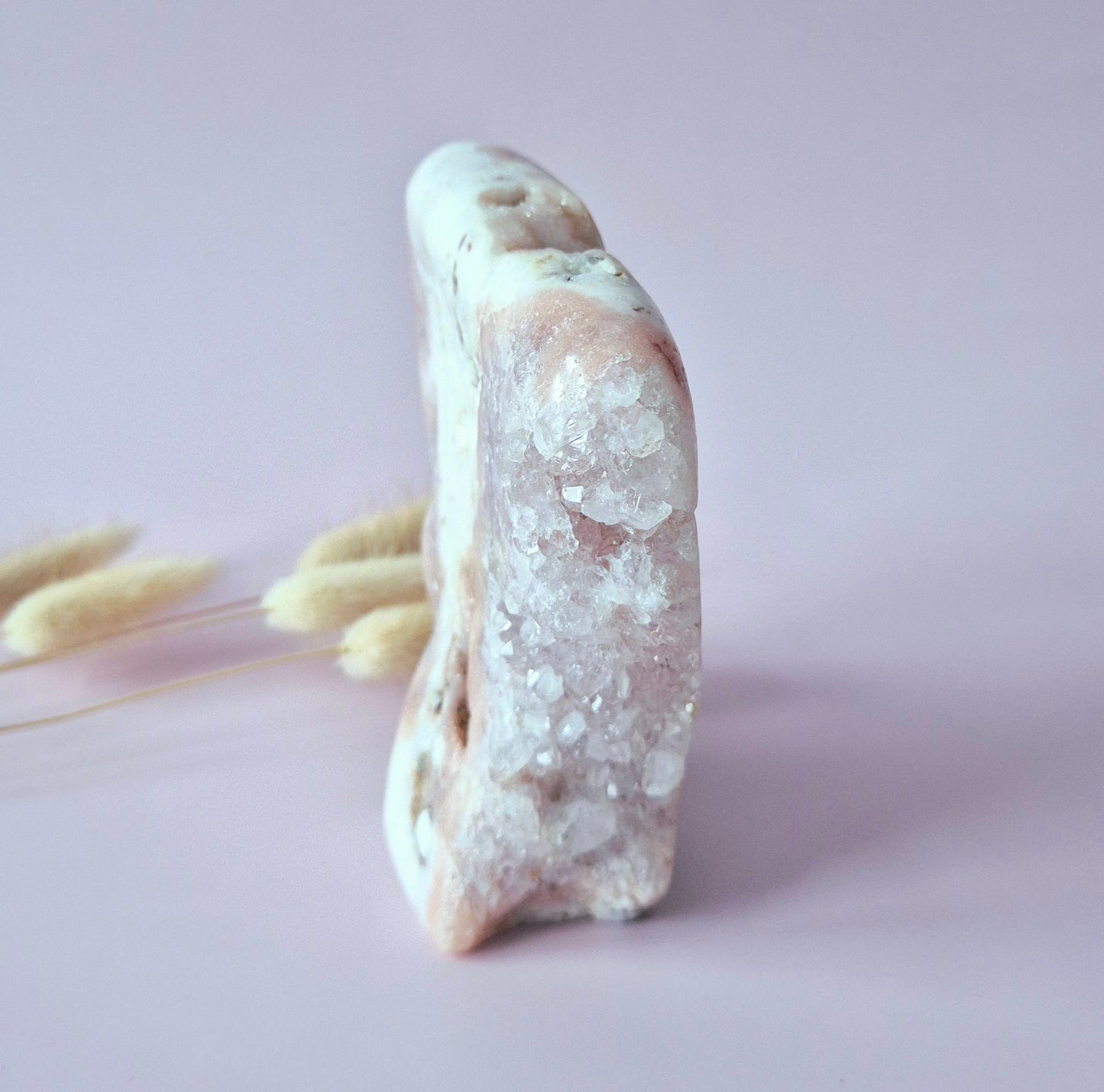 Druzy Pink Amethyst Freeforms &amp; Flames – Magische, sanfte Energie
