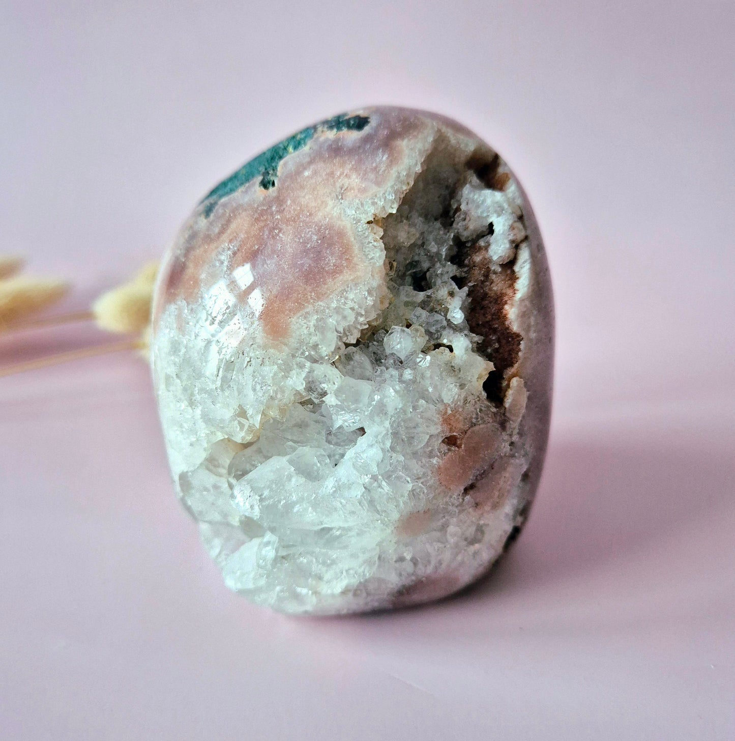 Druzy Pink Amethyst Freeforms &amp; Flames – Magische, sanfte Energie