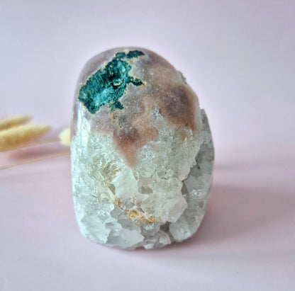 Druzy Pink Amethyst Freeforms &amp; Flames – Magische, sanfte Energie