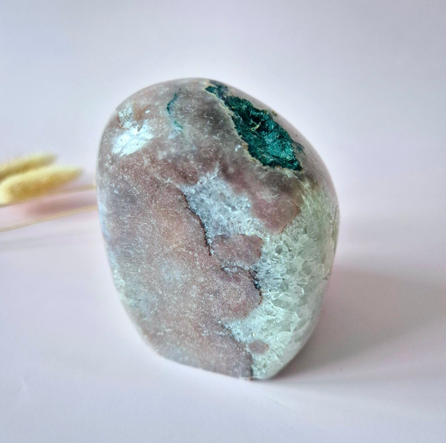Druzy Pink Amethyst Freeforms &amp; Flames – Magische, sanfte Energie