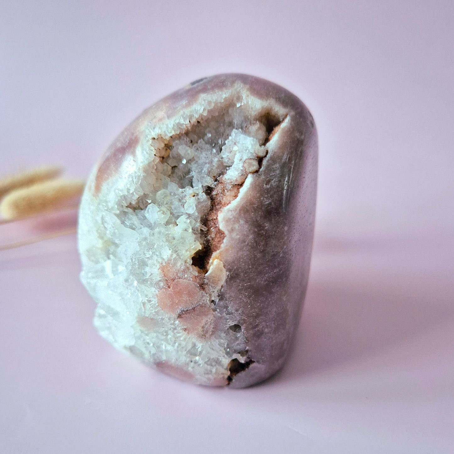 Druzy Pink Amethyst Freeforms &amp; Flames – Magische, sanfte Energie