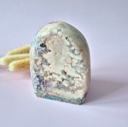 Druzy Pink Amethyst Freeforms &amp; Flames – Magische, sanfte Energie