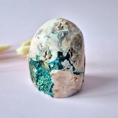 Druzy Pink Amethyst Freeforms &amp; Flames – Magische, sanfte Energie