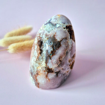 Druzy Pink Amethyst Freeforms &amp; Flames – Magische, sanfte Energie