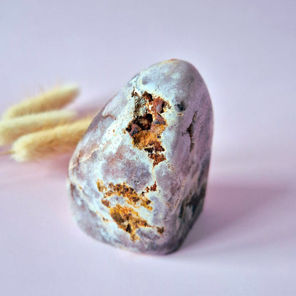 Druzy Pink Amethyst Freeforms &amp; Flames – Magische, sanfte Energie