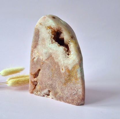 Druzy Pink Amethyst Freeforms &amp; Flames – Magische, sanfte Energie