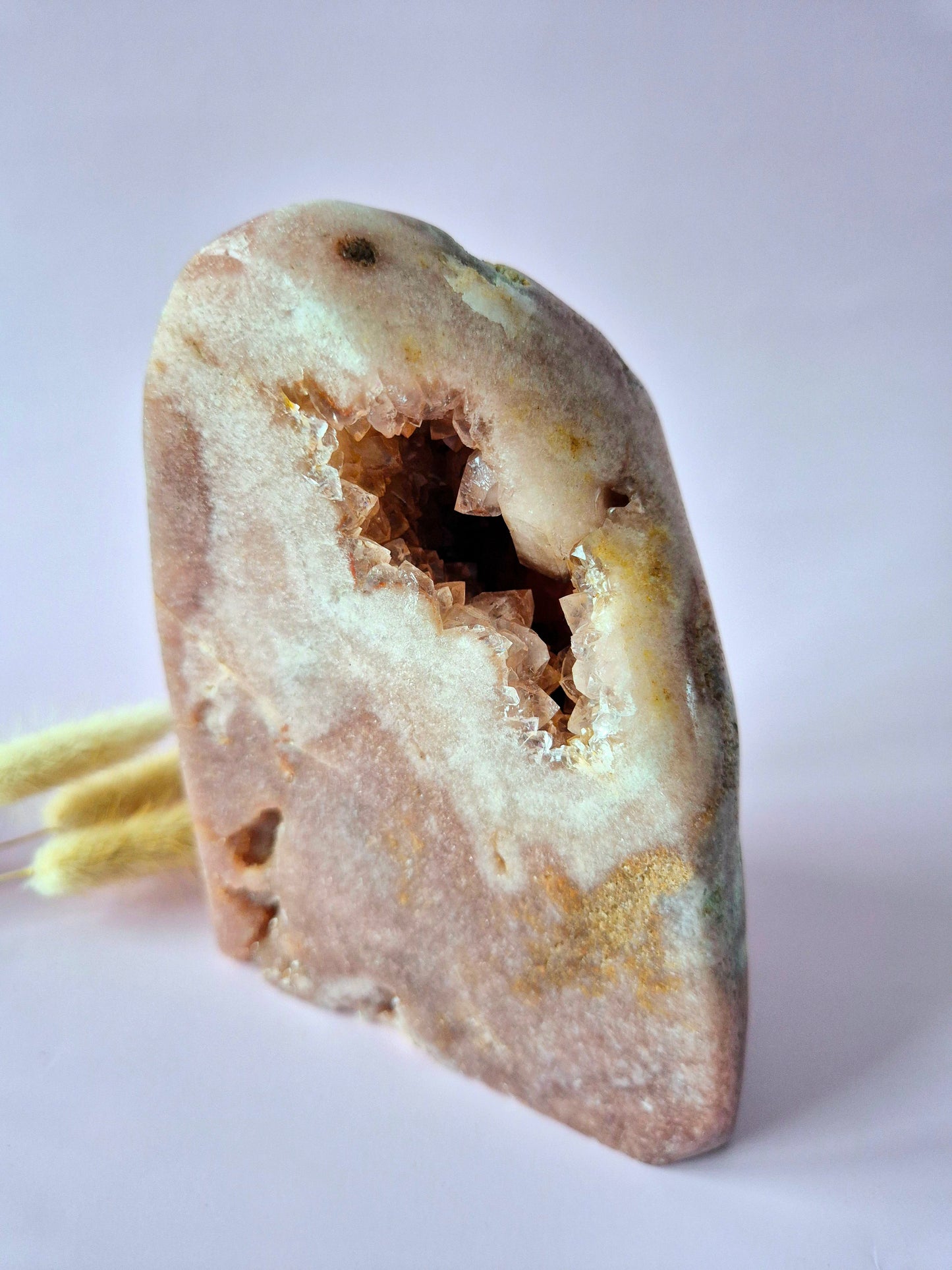Druzy Pink Amethyst Freeforms &amp; Flames – Magische, sanfte Energie