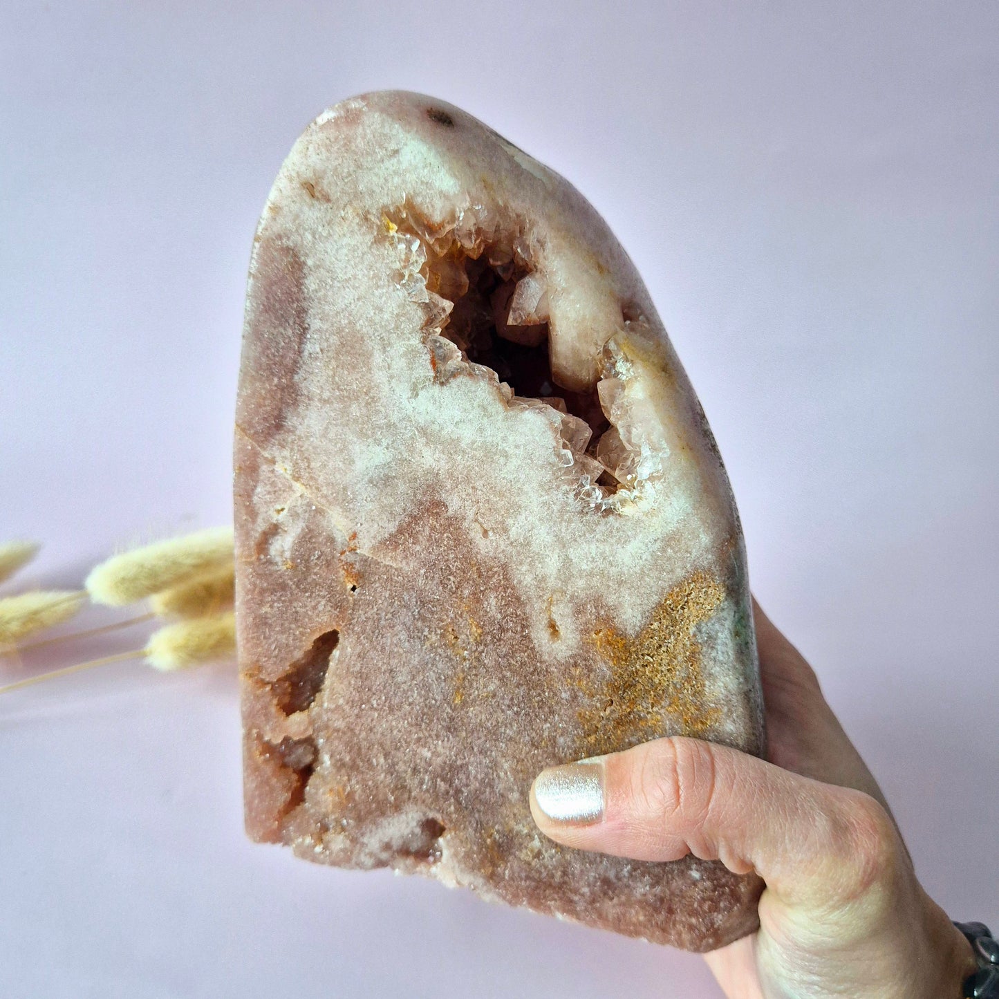 Druzy Pink Amethyst Freeforms &amp; Flames – Magische, sanfte Energie