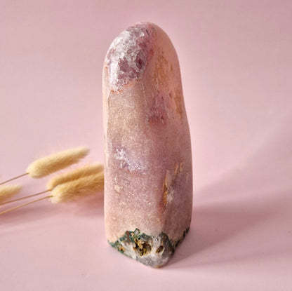Druzy Pink Amethyst Freeforms &amp; Flames – Magische, sanfte Energie