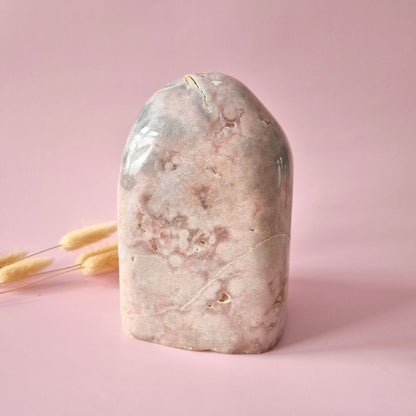 XXL Edelsteen Druzy Pink Amethist Geode Freeform van 3425 gram Statement Piece