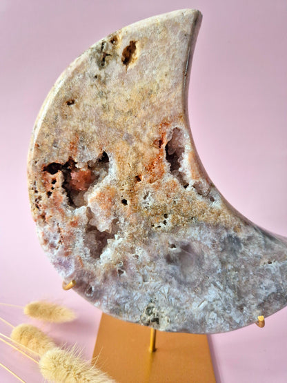 Druzy Pink Amethyst Freeforms &amp; Flames – Magische, sanfte Energie
