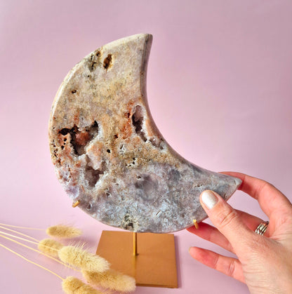 Druzy Pink Amethyst Freeforms &amp; Flames – Magische, sanfte Energie