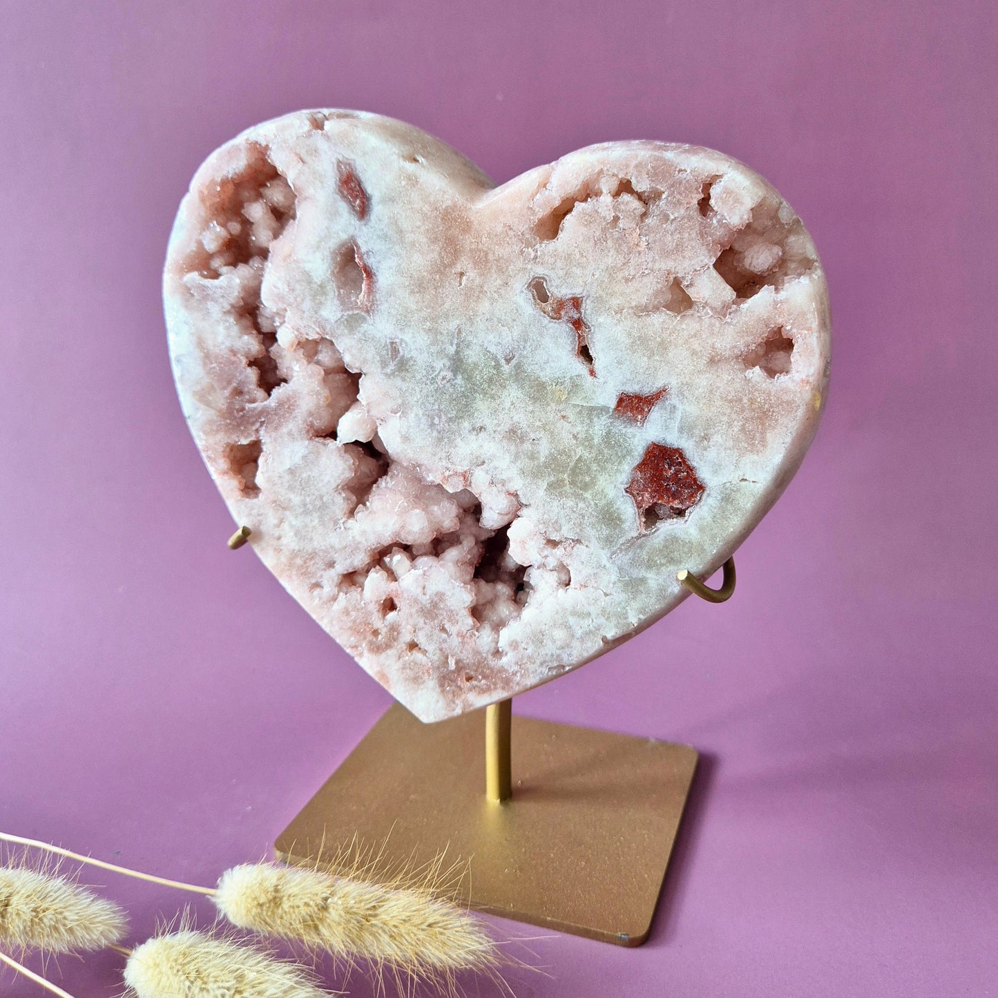 Druzy Pink Amethyst Freeforms &amp; Flames – Magische, sanfte Energie
