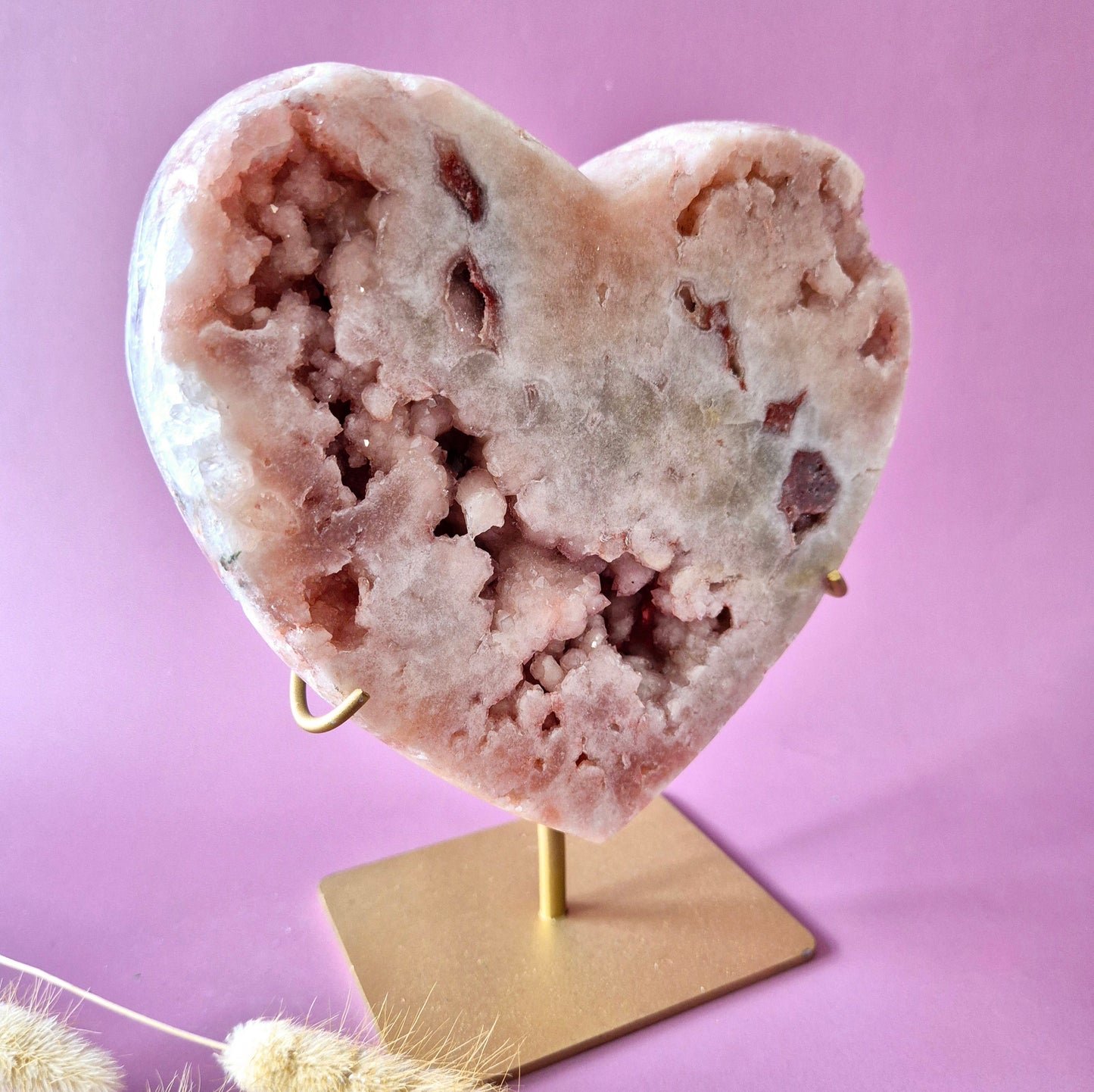 Druzy Pink Amethyst Freeforms &amp; Flames – Magische, sanfte Energie